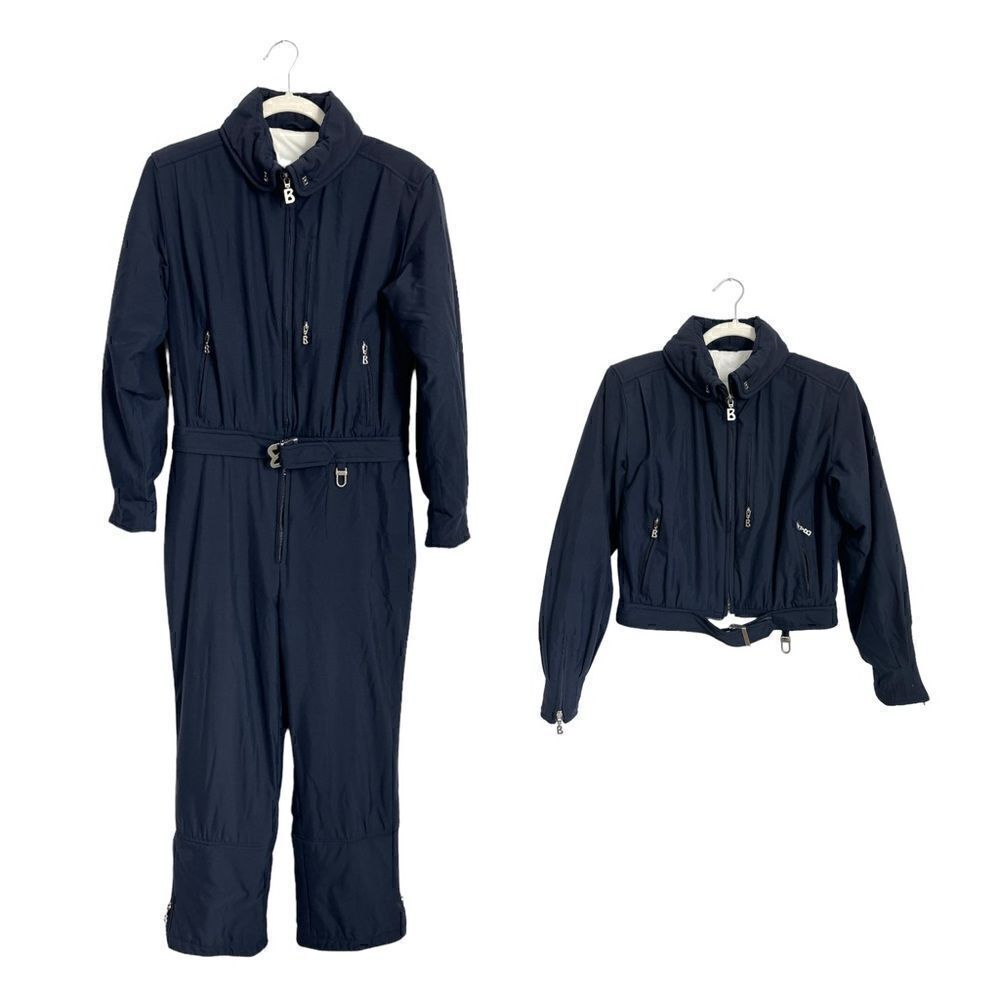 Bogner Black Ski & Snow Jacket and Pants Set